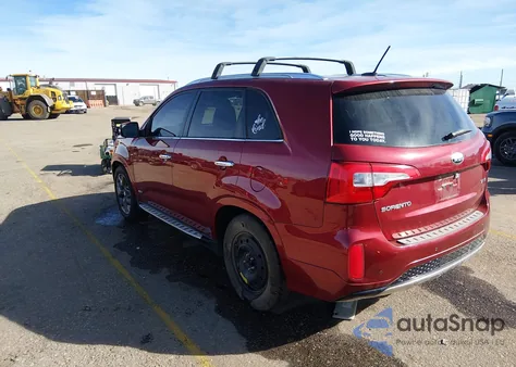 2015 Kia Sorento Sx V6 z USA, uszkodzony, nr VIN 5XYKWDA79FG583777